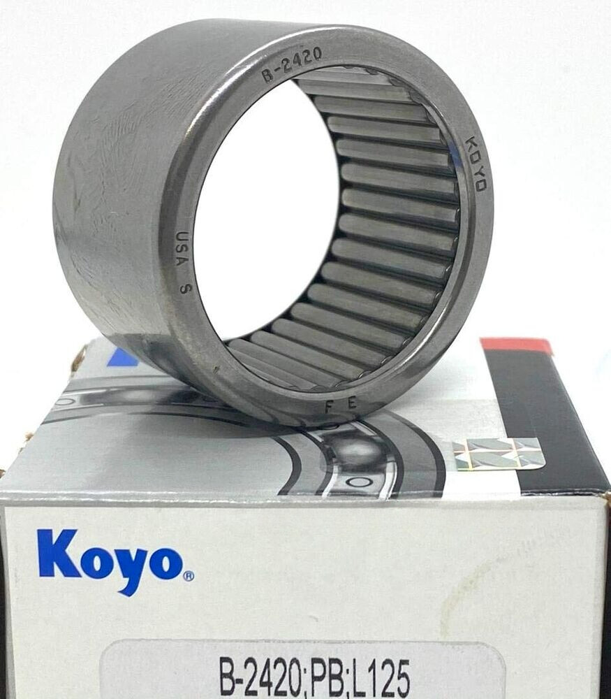 NEW KOYO B 2420   Drawn Cup Needle Roller Bearing Ends with Full Complement