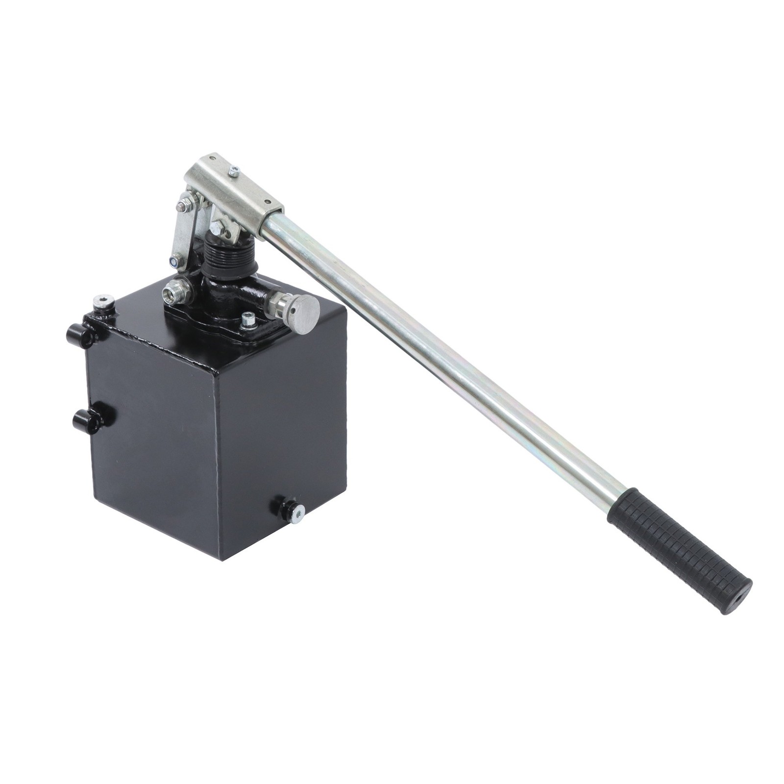Hydraulic Piston Hand Pump 1.5 CID 5 Quart with Release Knob for Single-acting