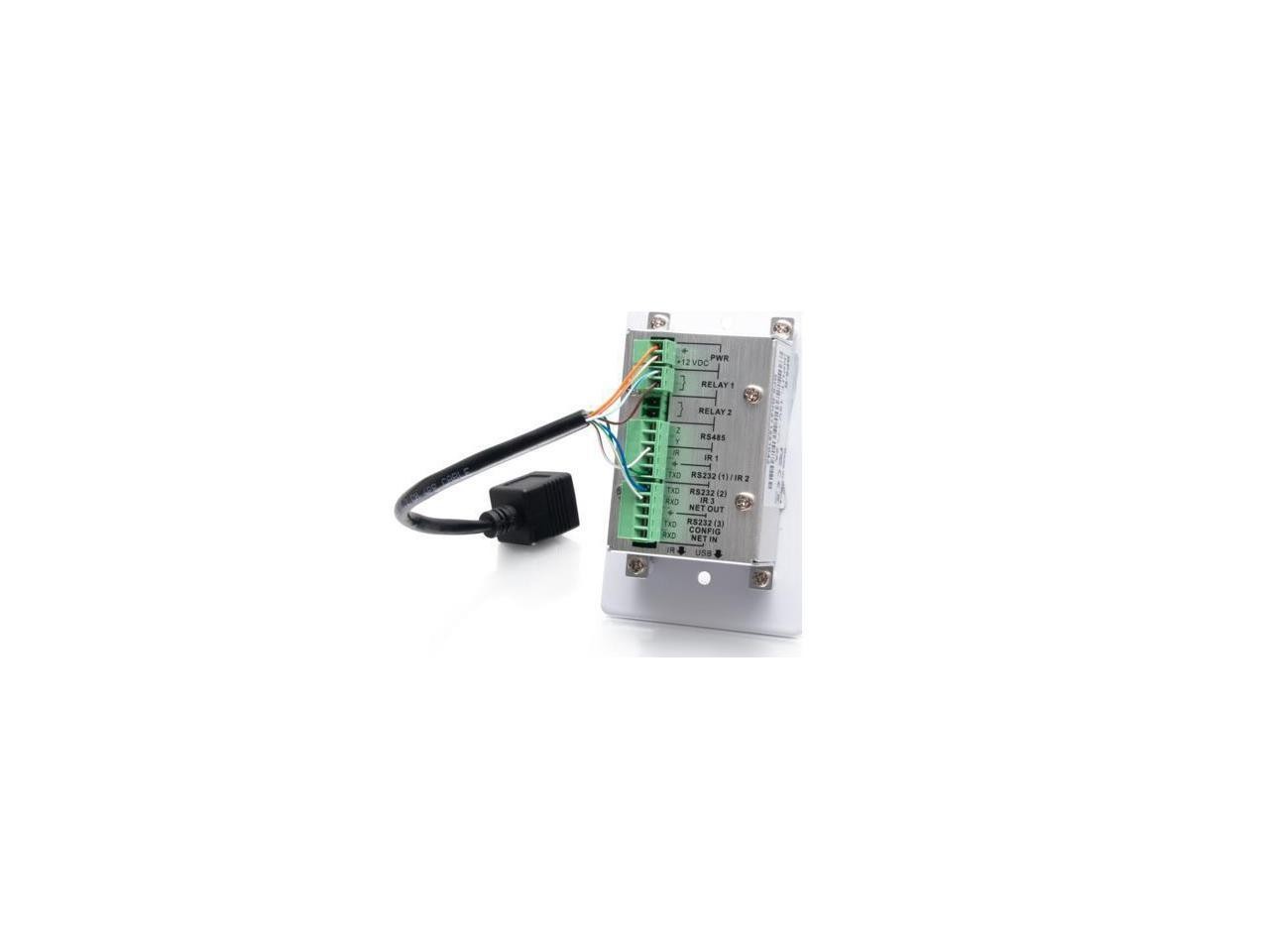 C2G AV Controller - Universal remote control - 8 buttons - Cable/infrared - Whit