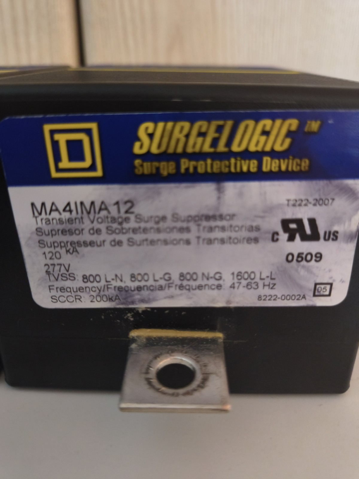 Square D MA4IMA16 Surge Protective Device and display kit