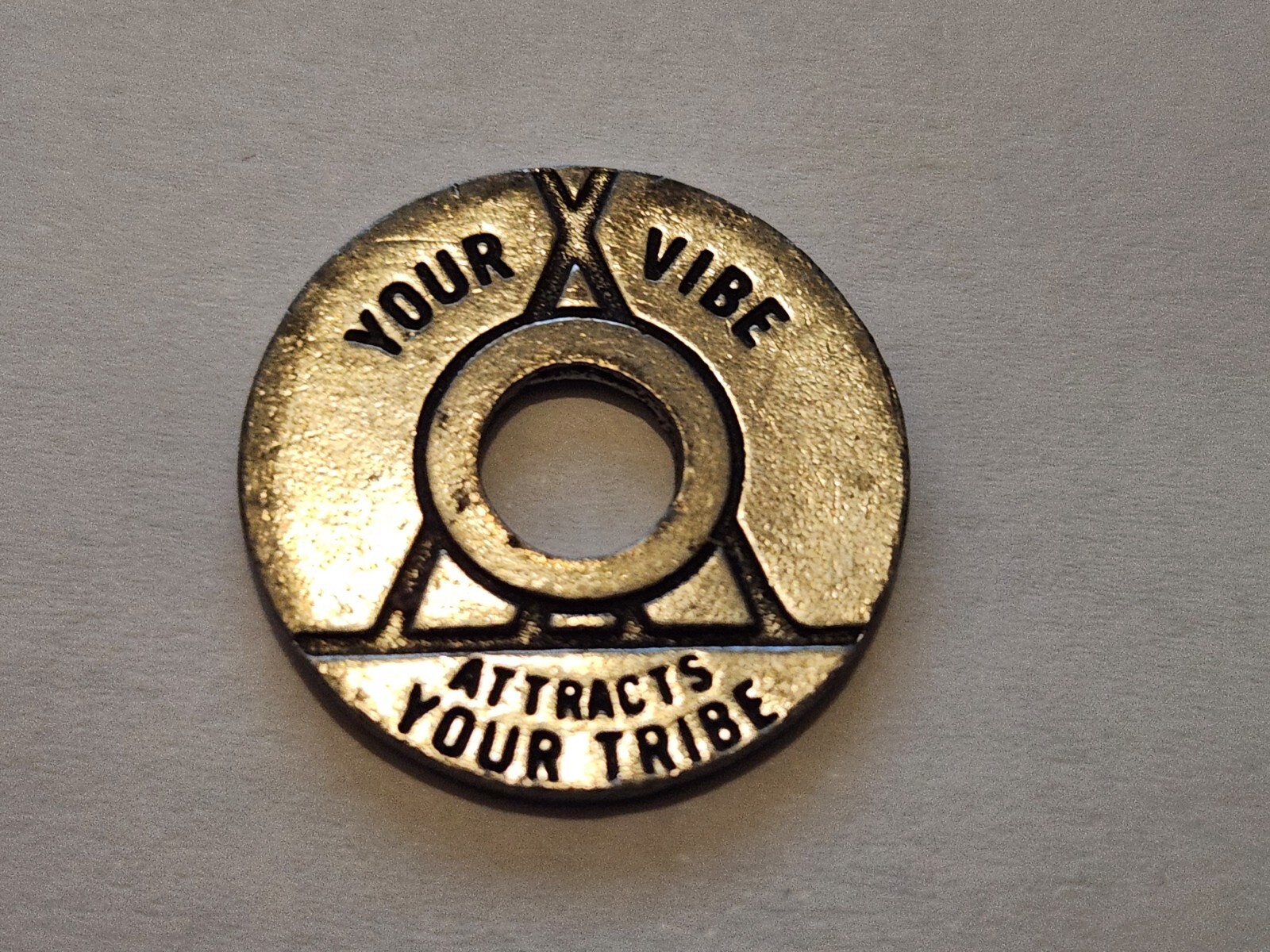 I Love My Tribe Blessing Ring, Charm - Pocket, Keychain, Charm