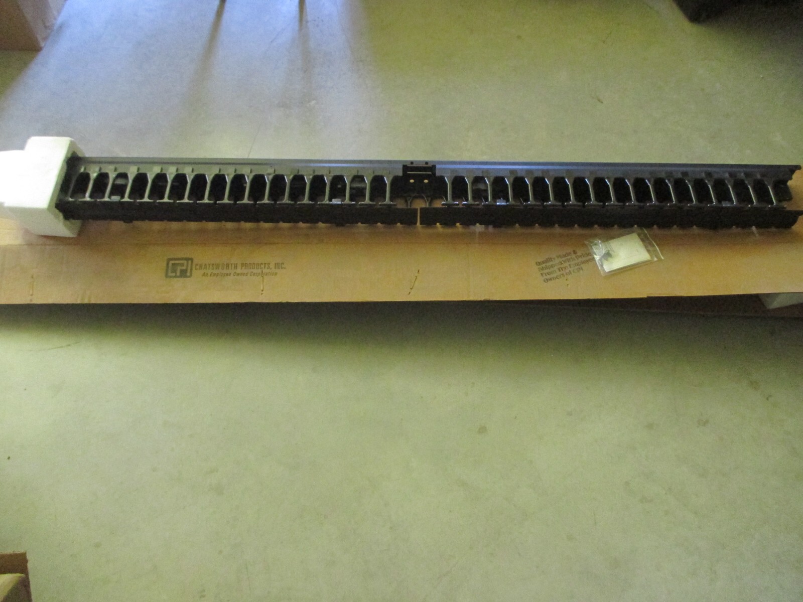 Chatsworth Products Inc (CPI) 13171-700 Vertical Cable Manager -- Black --  7'