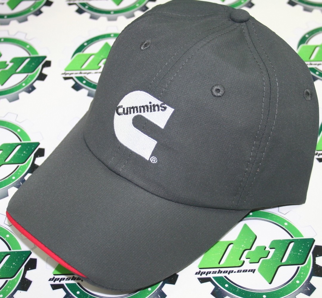 Cummins microfiber hat ball cap trucker style diesel gear mega cab cumming