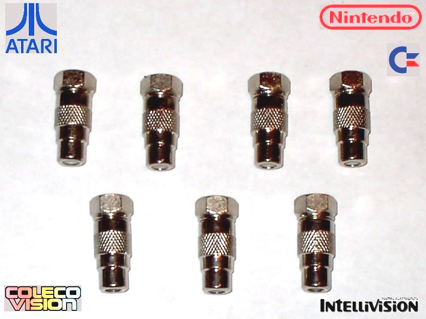 7 PC Atari, Colecovision, Nintendo, NES, Intellivision, Replaces RF Switch Box.