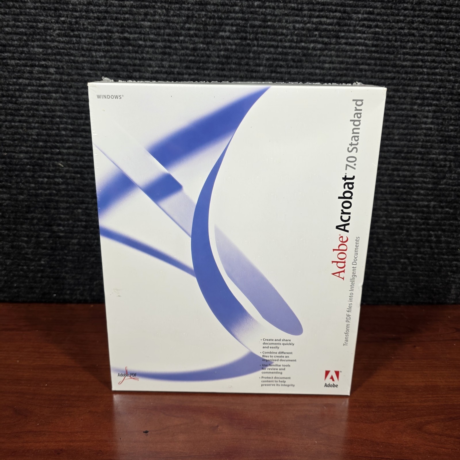 Adobe Acrobat 7.0 Standard Upgrade Windows XP 22001980- NEW & FACTORY SEALED-