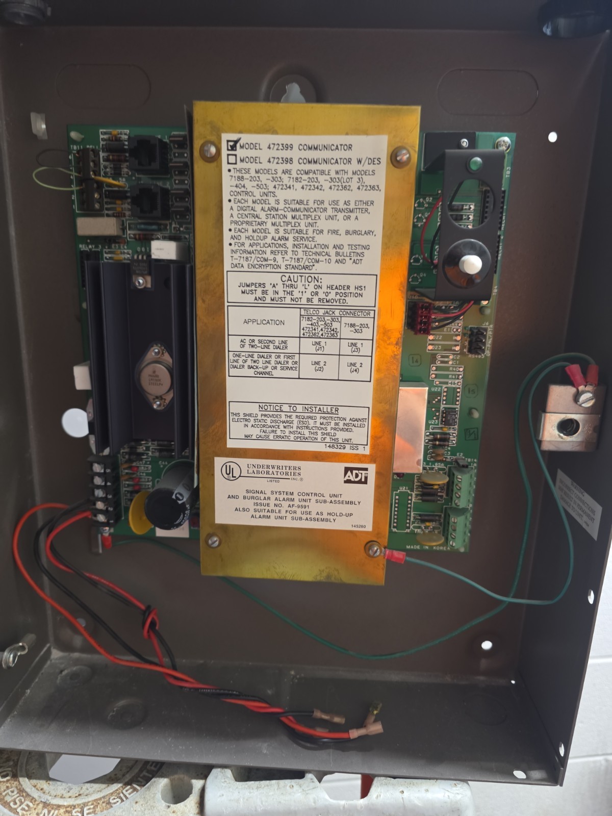 ADT Focus 200 Panel