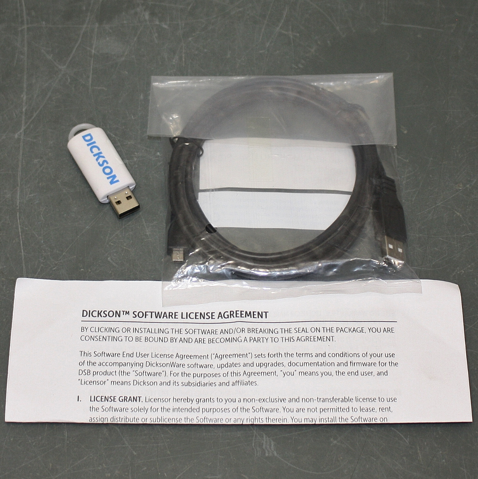 Dickson DicksonWare 2.0 Software SW05, for USB Data Loggers, 21 CFR 11