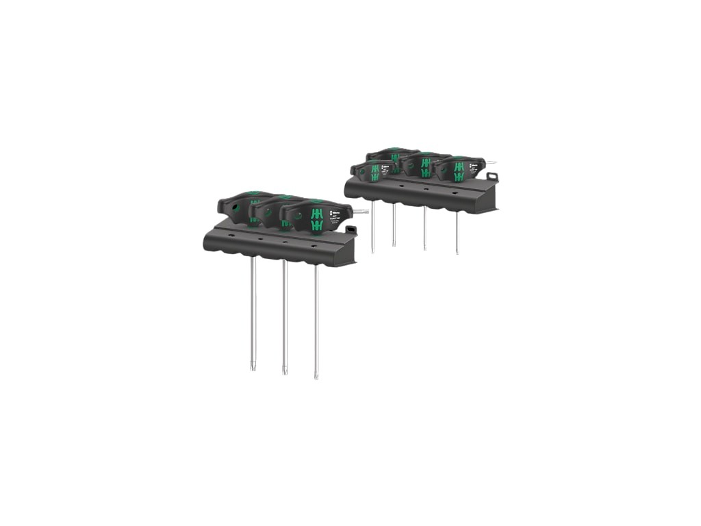 Wera 05023452001 - 467/7 TORX HF Set 1, Screwdriver Set T-handle TORX