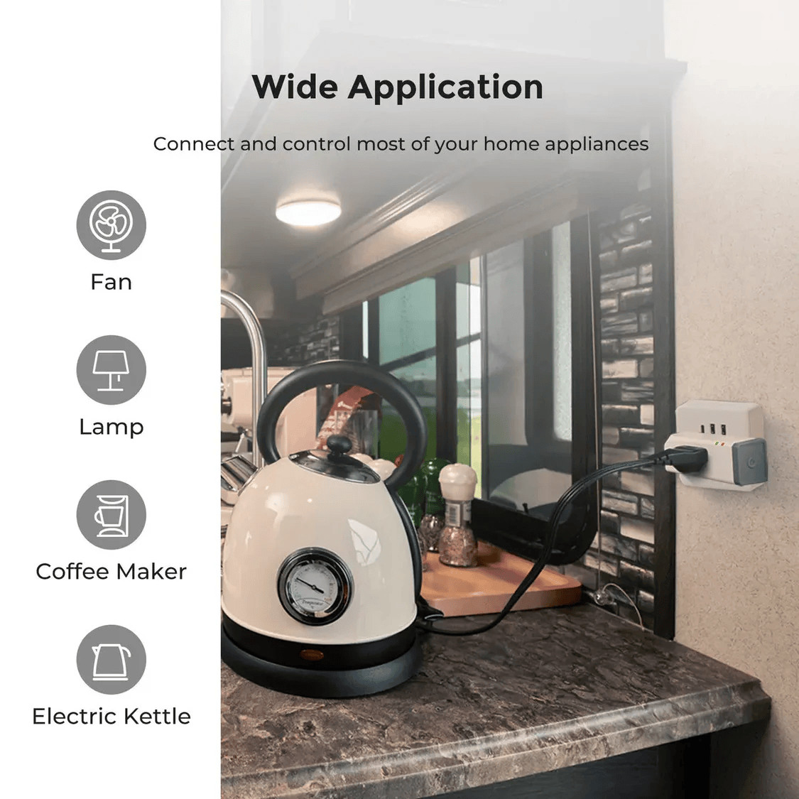 RENOGY Smart Wireless Plug ZIGBEE 15A LOT of 2