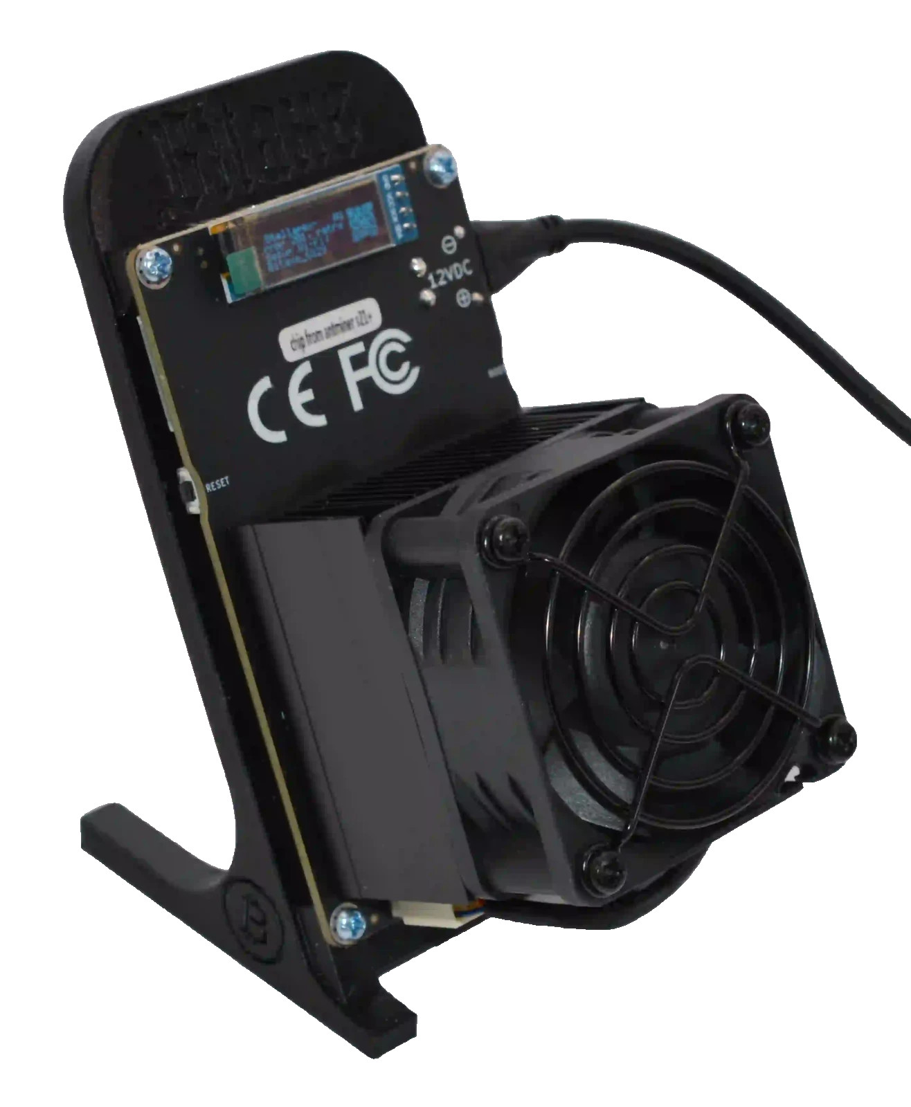 Bitaxe Gamma Turbo (GT) 801 Miner – Black – 2.4 TH/s Ultra-Quiet - UK Stock