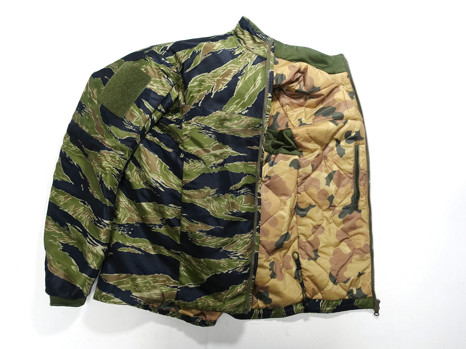 nylon Tactical thermo Jacket，camouflage JWD tiger stripe