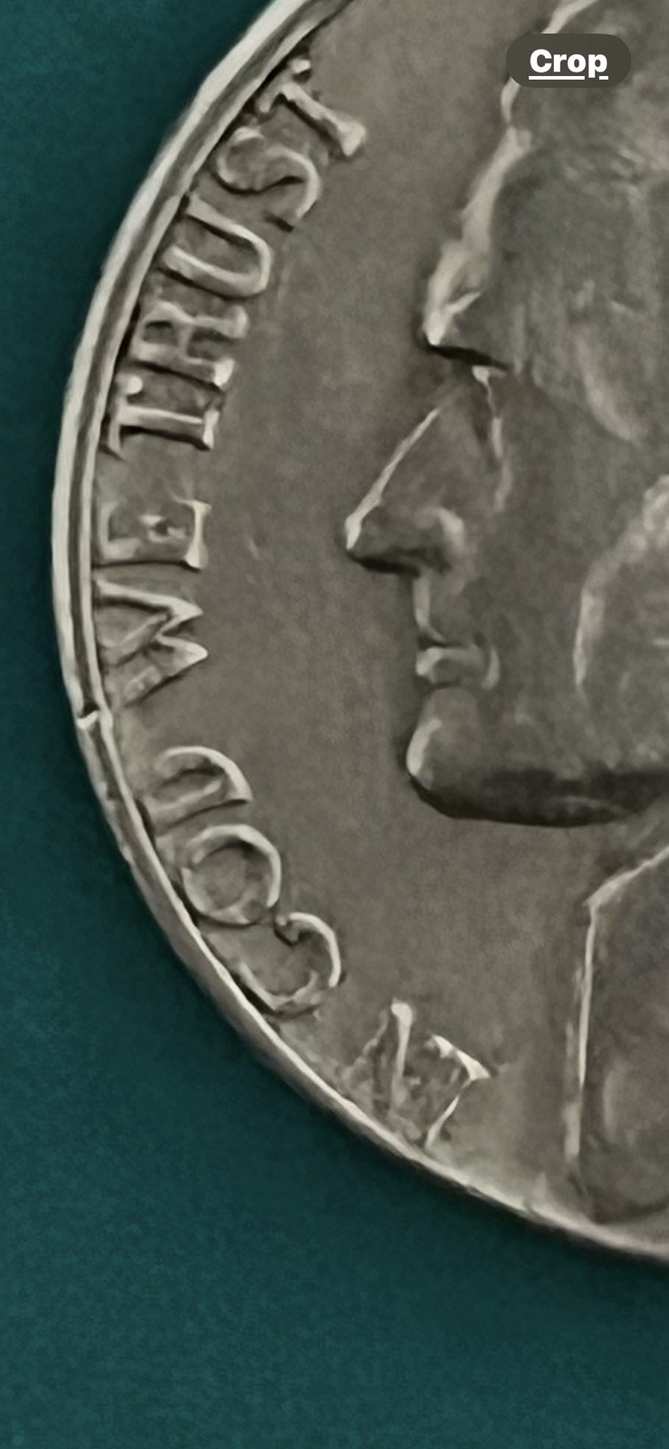 1962 D Jefferson Nickel Error