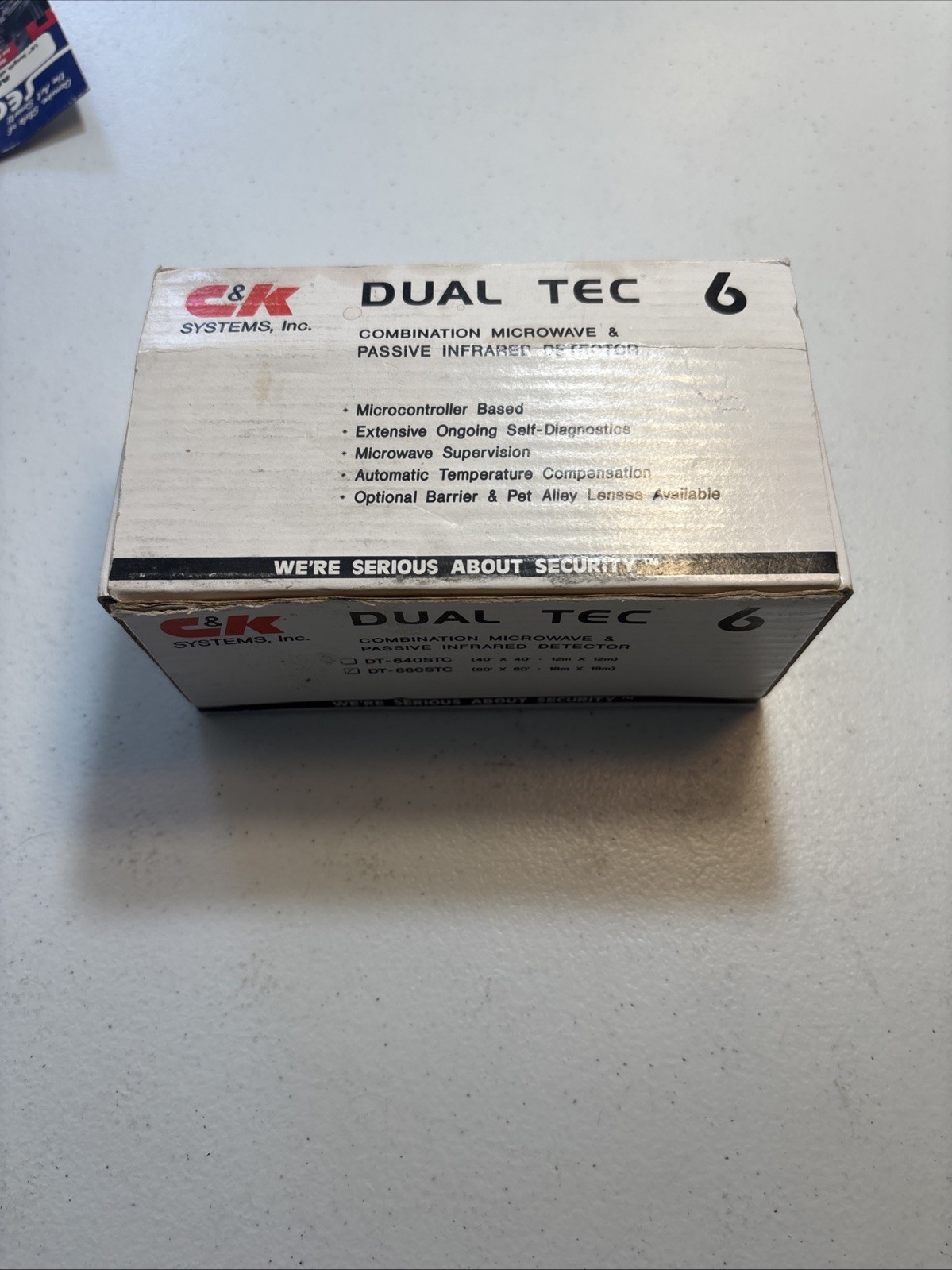 Dual Tec 6 DT-660STC Combo Microwave & Passive Infered Detector Brand New
