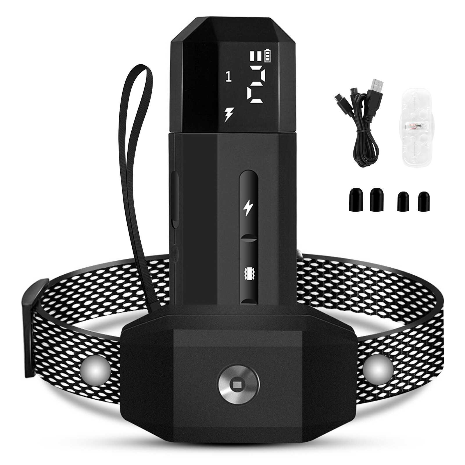 3000 FT Dog Shock Vibration Training Collar Rechargeable Waterproof Pet Trainer