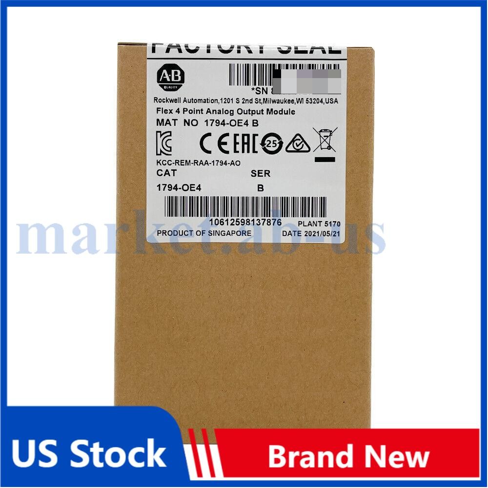 AB 1794-OE4 SER B Flex 4 Point Analog Output Module 1794OE4 NEW