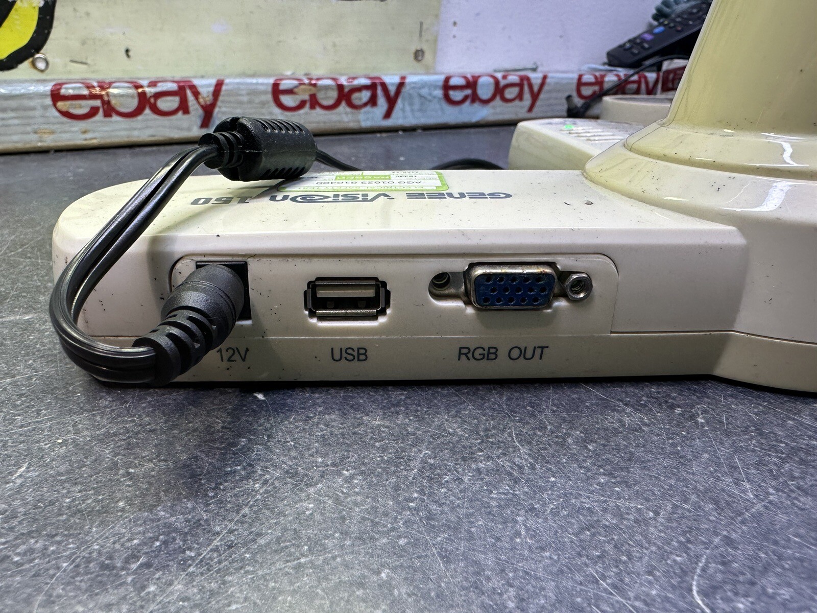 Genee Vision 150 document camera with PSU TESTED WORKING FREE UK P+P #3H