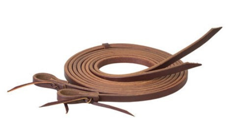 Reins- Leather Working Cowboy Split 5/8"x8'