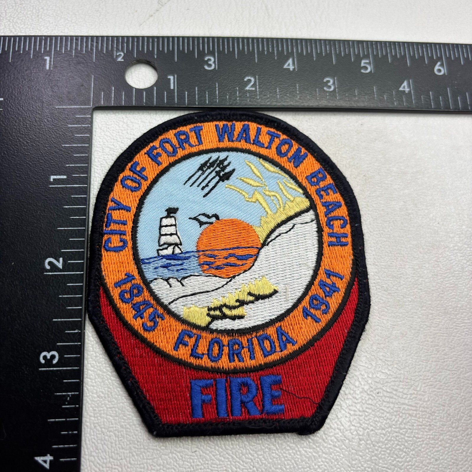 Florida CITY OF FORT WALTON BEACH Patch (Firefighter) 551X