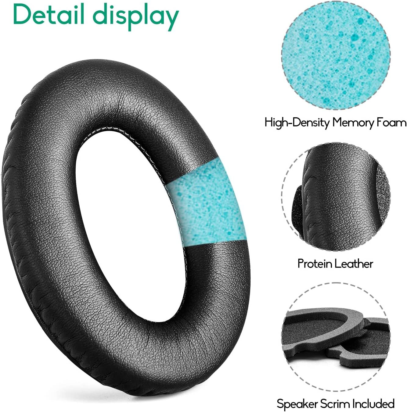 A20 Replacement Ear Pads Ear Cushions Kit For Bose Aviation Headset X A10 A20