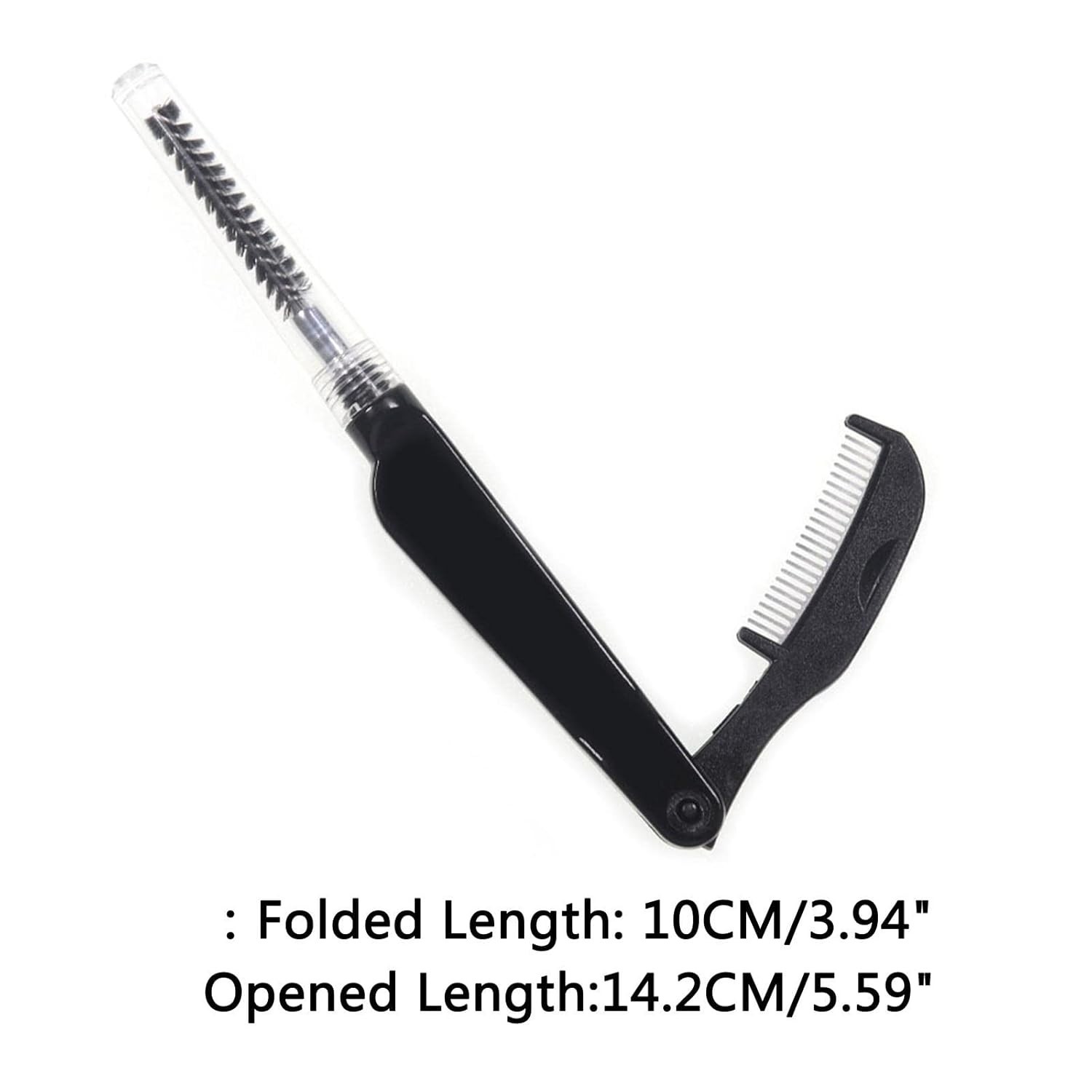Foldable Fly Tying Tool with Nylon Brush & Steel Comb - Portable Lure Maker