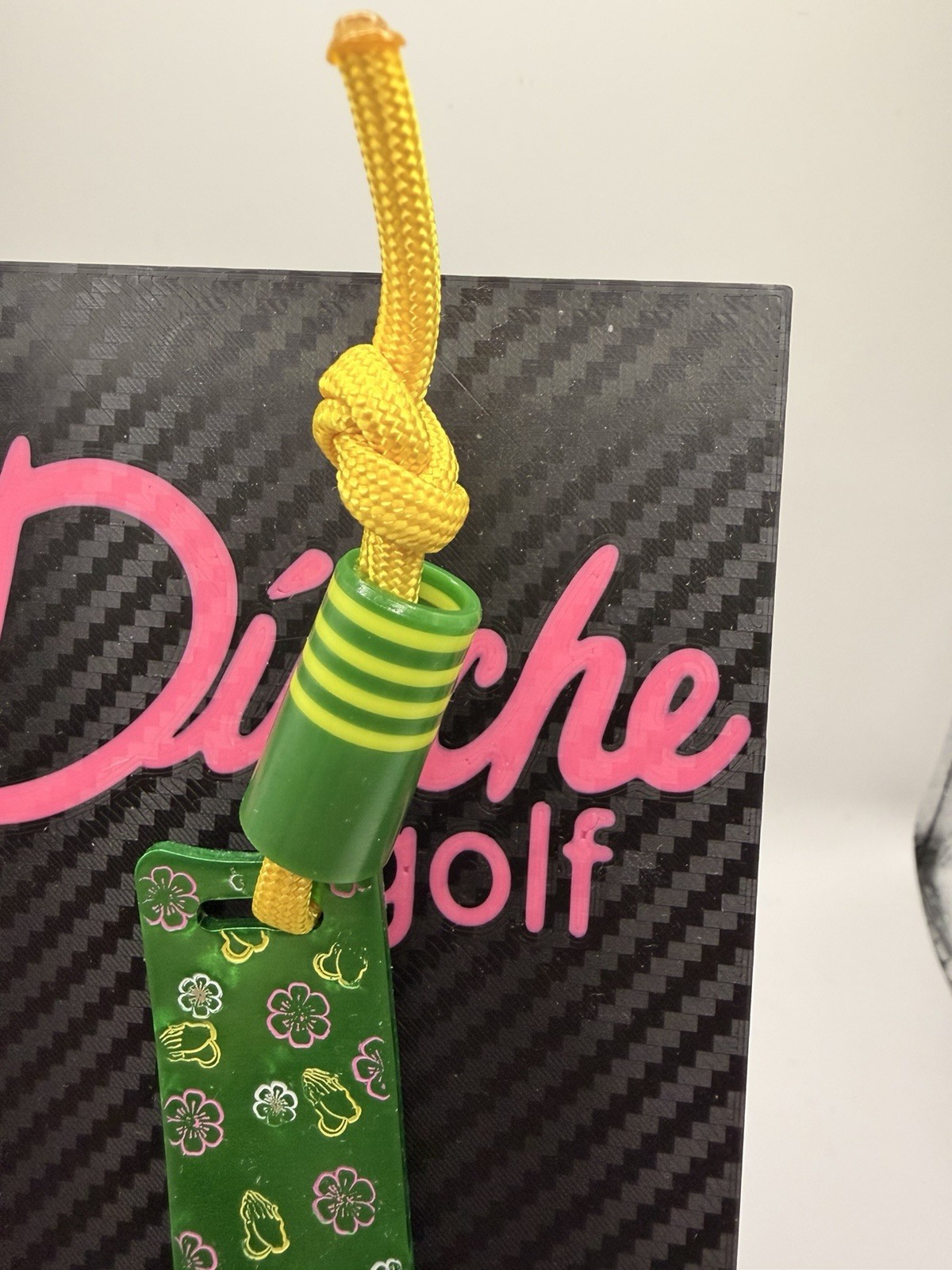 MASTERS HANCRAFTED PRAYING HANDS AZALEA DIVOT TOOL WITH TASSEL CUSTOM FERULE