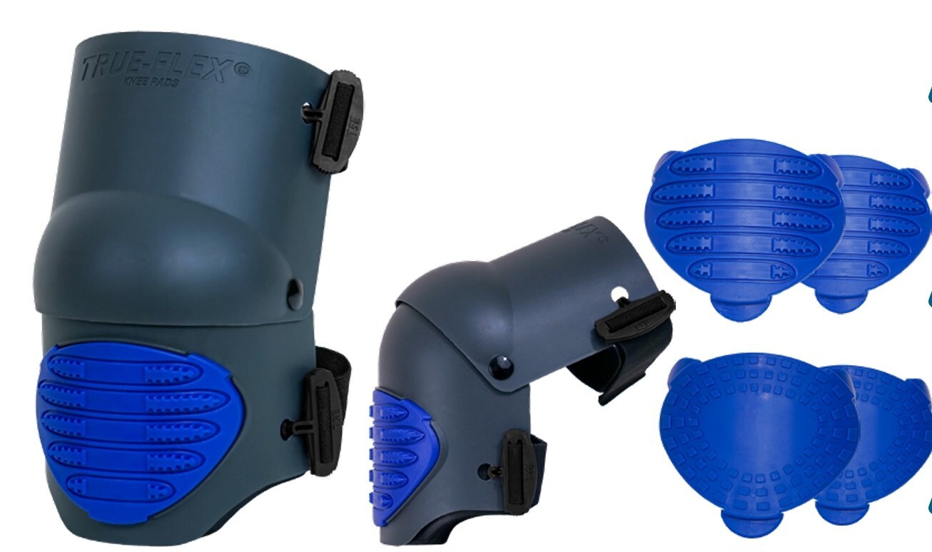 NEW IN PACK - TSE Safety True-Flex Work Comfort Gel Knee Pads Flexible Hinged