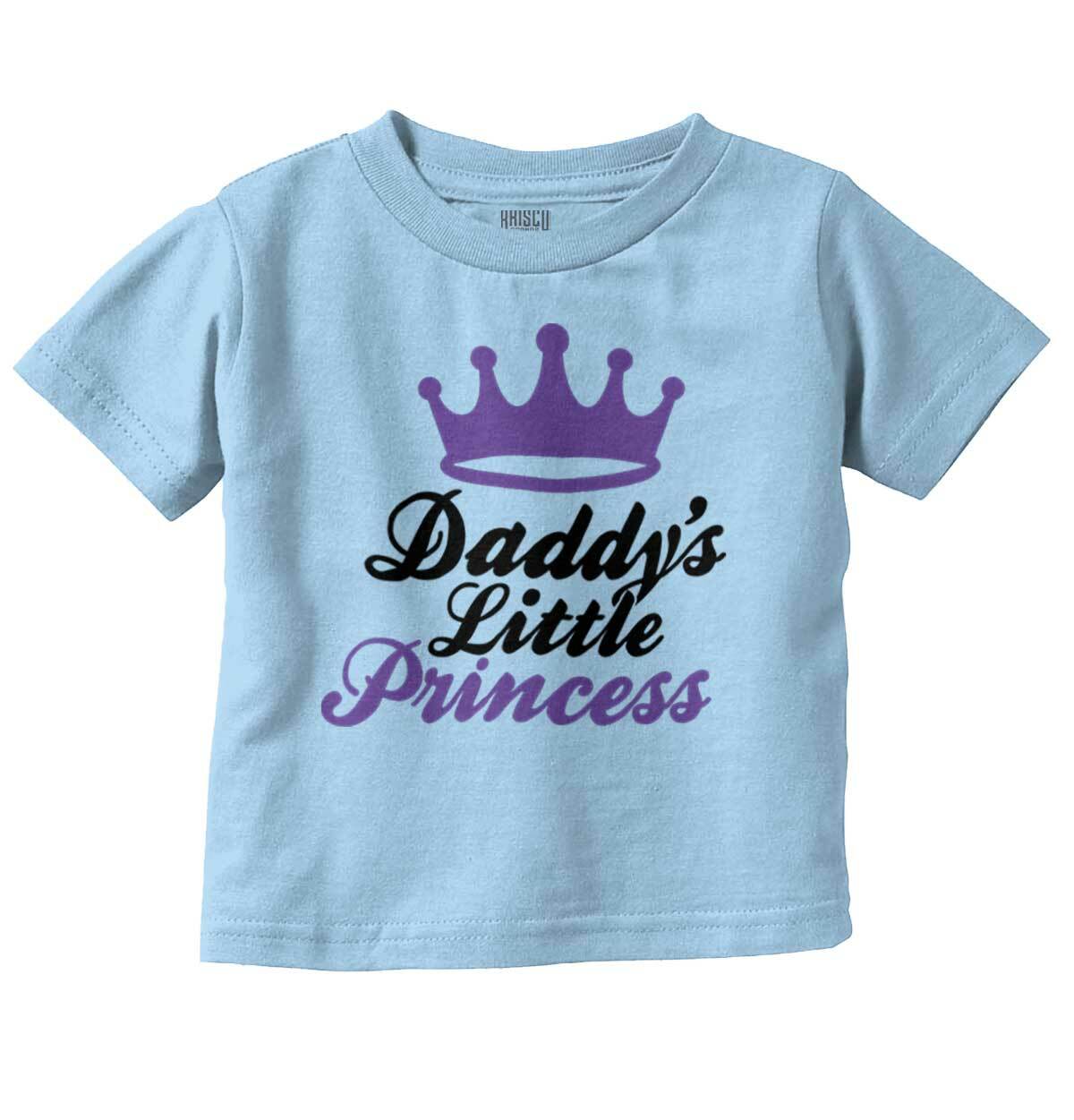 Daddys Little Princess Fathers Daughter Gift Girls Toddler Kids Youth T Shirt