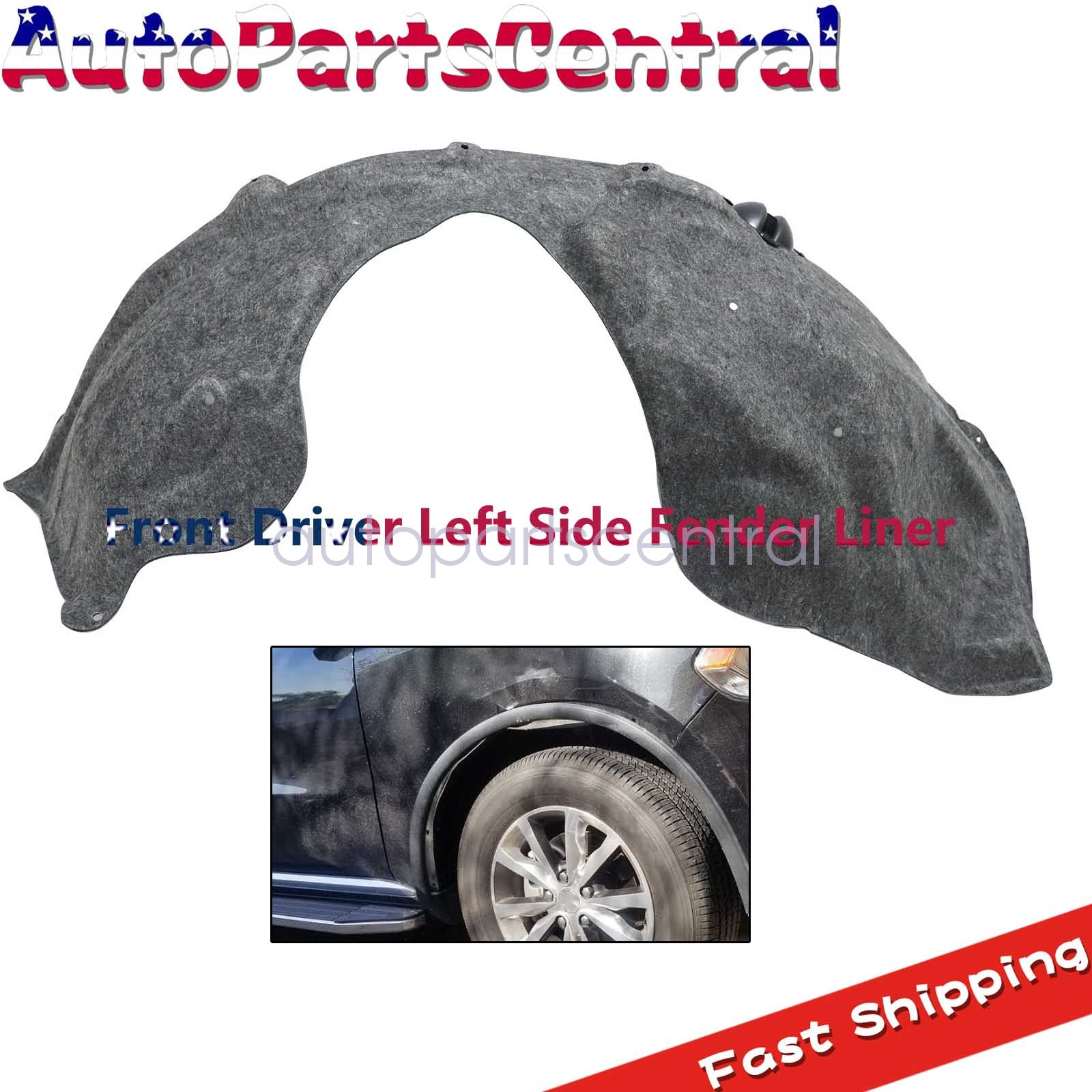 Front Driver Left Side Fender Liner 57010369AJ Fit Dodge Durango 2011-20