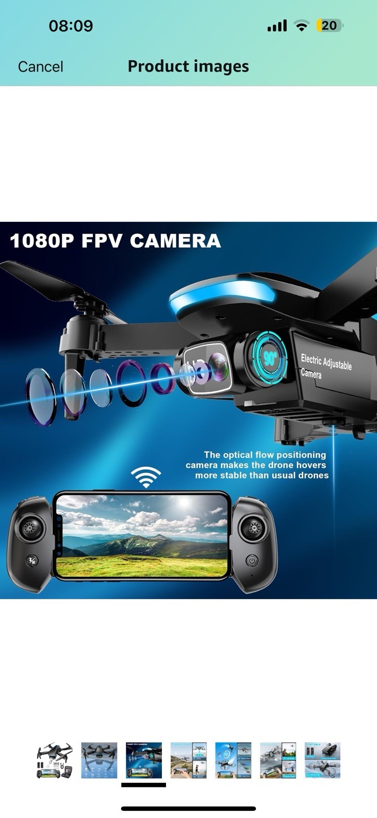 Drone with camera