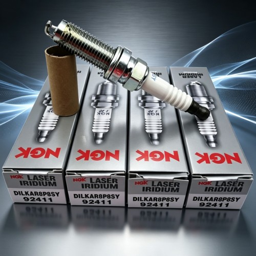 4X NGK 92411 Iridium Platinum Spark Plug DILKAR8P8SY For Honda Accord Acura 1.5T