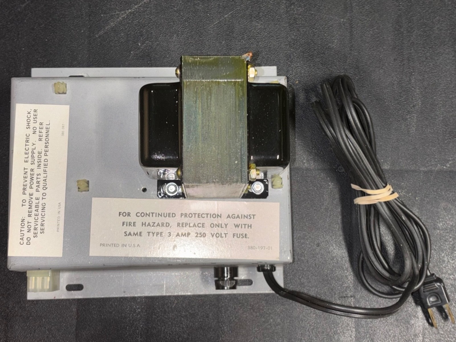 Kimball Swinger 392 Organ Power Supply Unit 380-191-00 Cornell Dubilier 1972