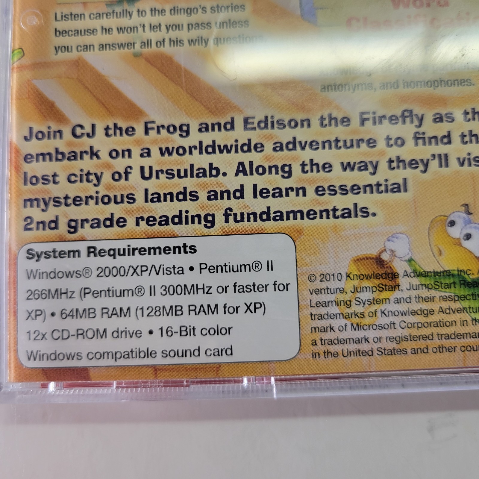 4 JumpStart Reader Rabbit Reading Preschool Kindergarten 1st 2nd Grades CD Rom