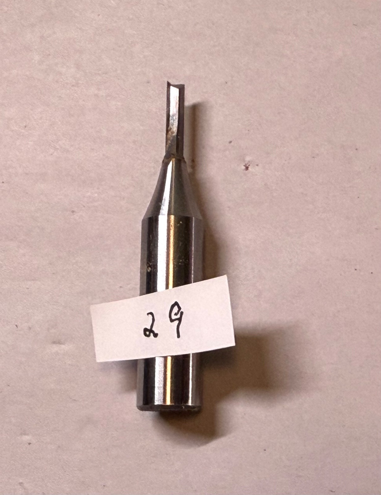 Router bit, straight 1/8", 1/2" shank