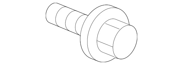 Genuine Mitsubishi Bumper Impact Bar Bolt MF911339