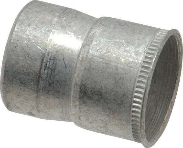 25 Pack Knurled Rivet Nut Inserts, 3/8-16 UNC, Cd-Plated Steel, 9/16" Drill Size