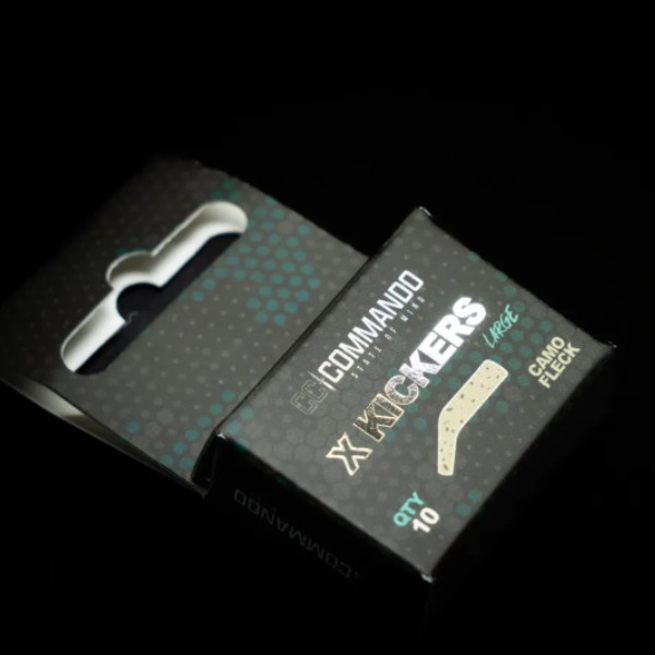 Commando Camo Fleck Kickers – Hook Aligners for Carp Fishing Rigs