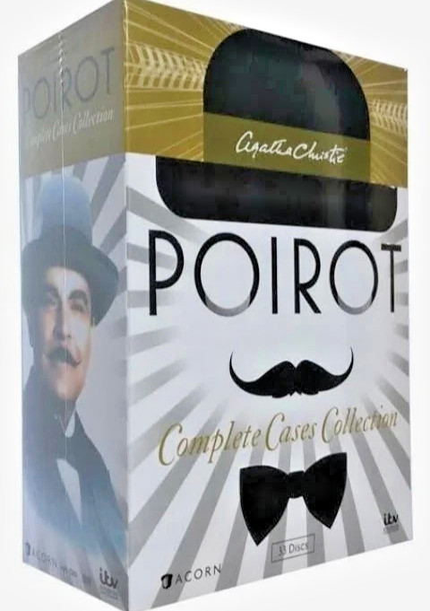 Agatha Christie's Poirot Complete Cases Collection BOX SET