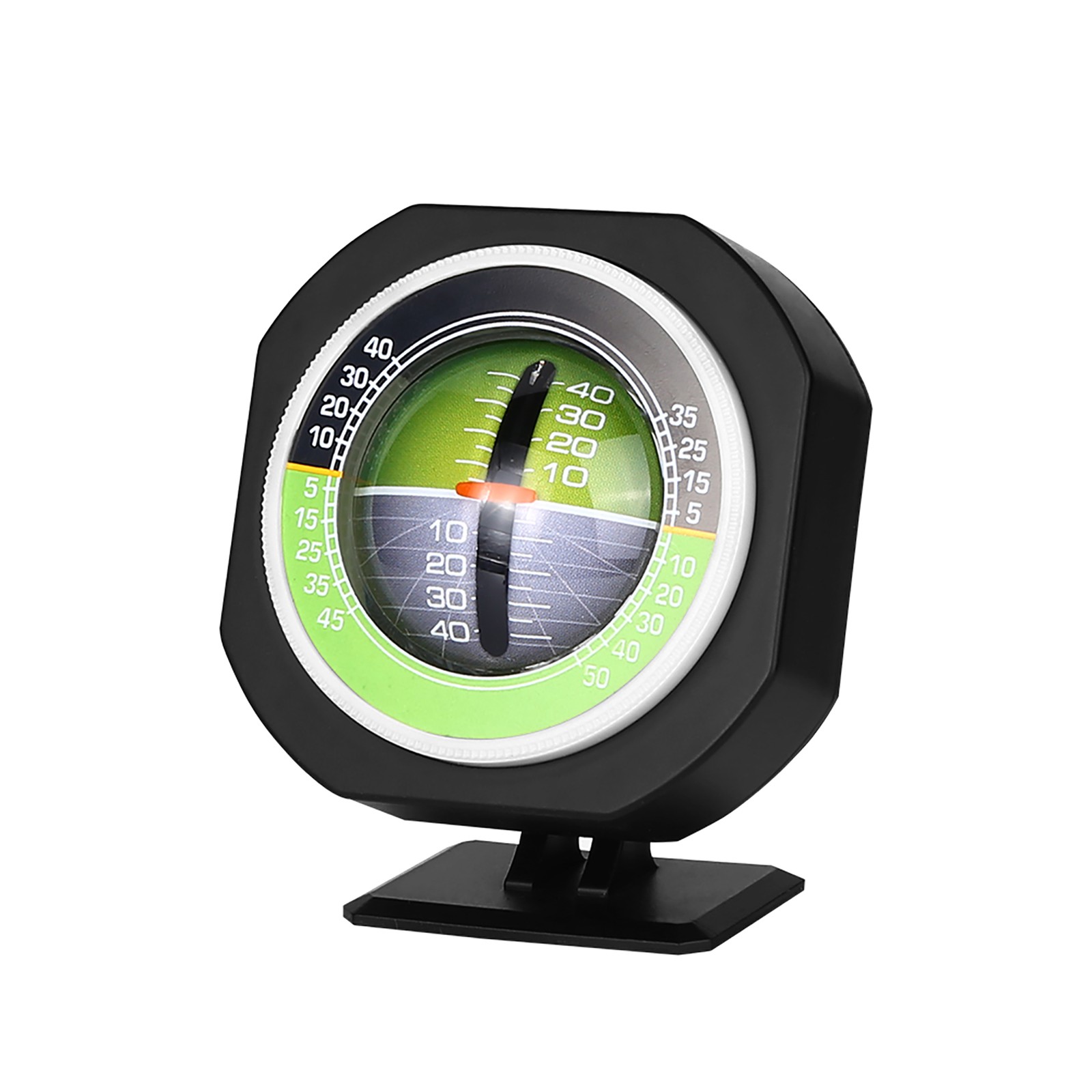 Luminous Car Inclinometer Adjustable LED Angle Balancer For Night Driving For