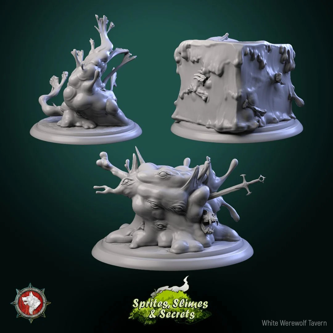 Jelly Set - Resin Tabletop Miniature