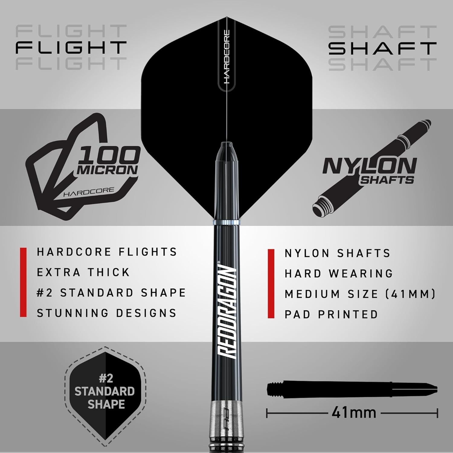 Red Dragon Tungsten Darts - 80% Tungsten