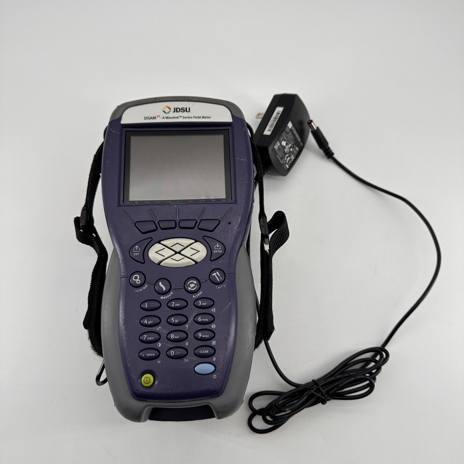 JDSU DSAM-2600 XT Wavetek Series Field Meter Cable Signal Tester Powers On