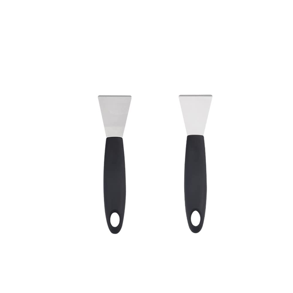 2PCS Stainless Steel Scraper Tool for Glass Stove Paint Sticker Cleaning