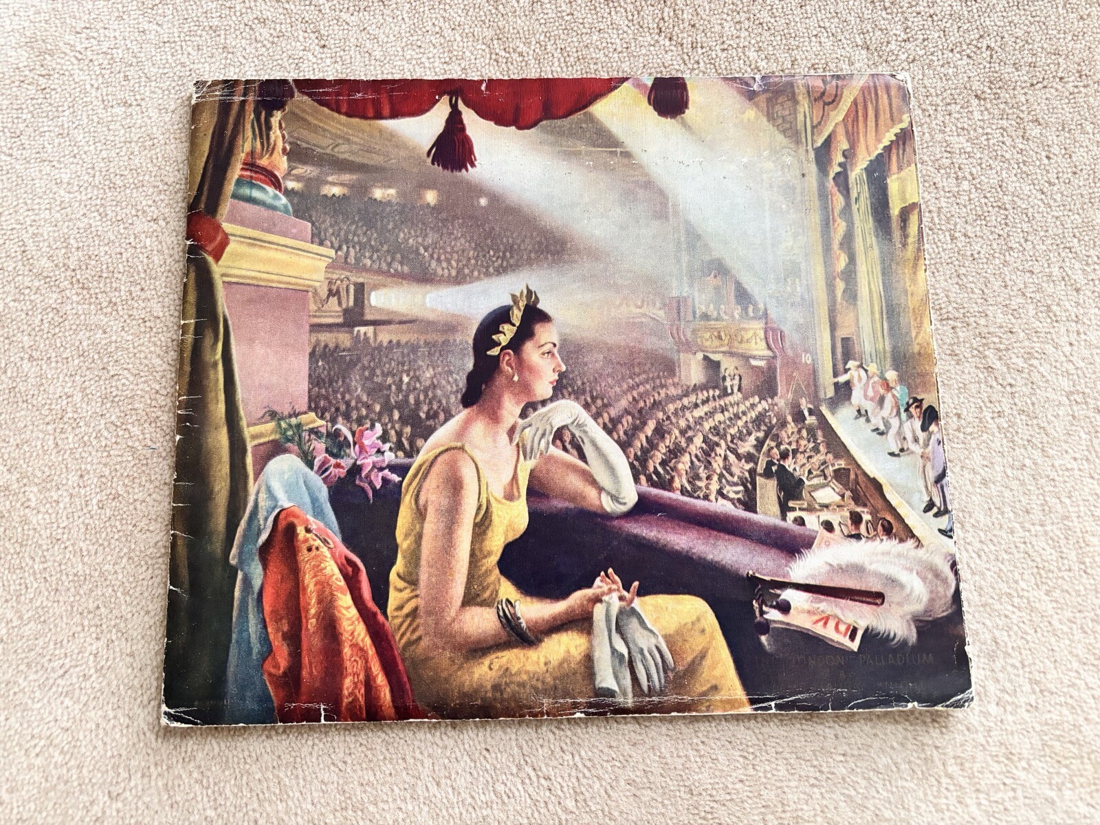 CARDINI SOUVENIR PROGRAMME 1937 PALLADIUM