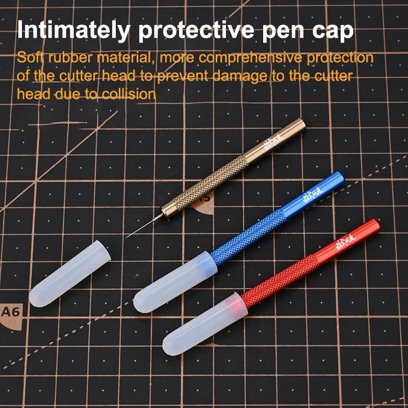 Metal precision glue dispensing tool for scale model and hobby crafts