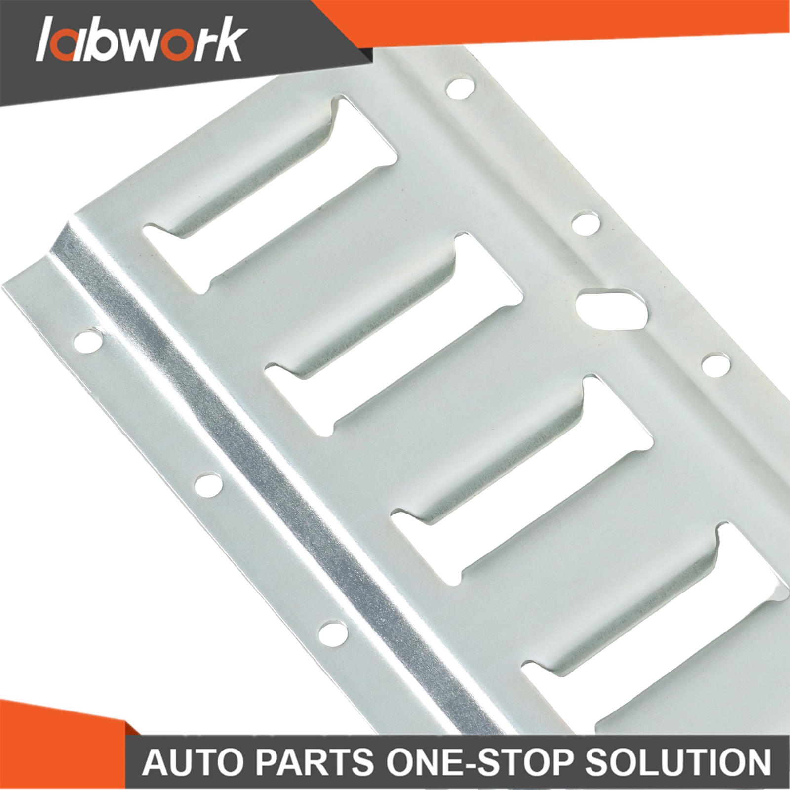 10 Pack 5' Long E-Track Rail, Galvanized Silver For Garage & Trailer Steel