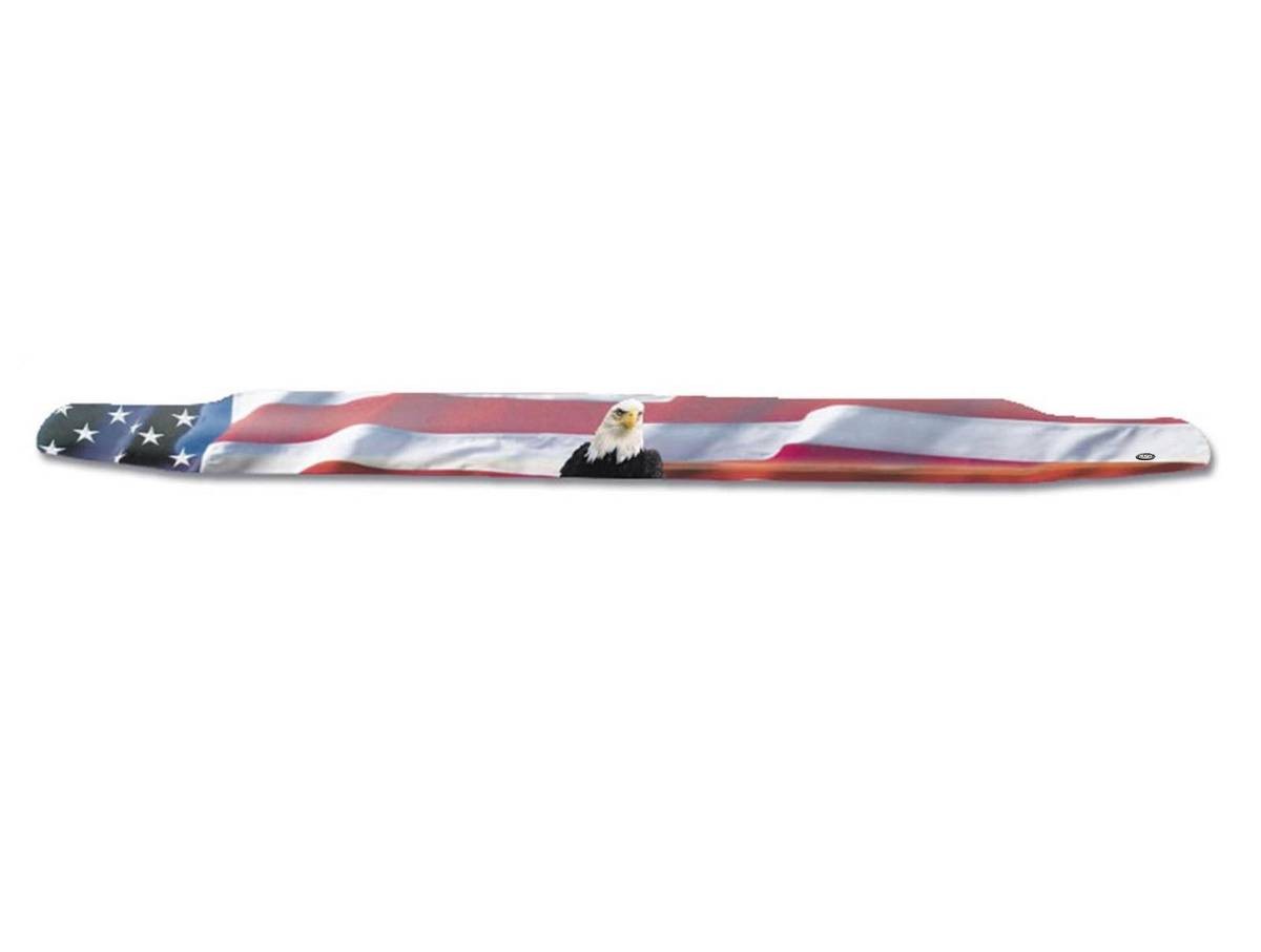 Husky US Flag Bug Shield Fits 2017-2022 Ford F250 SD,17-22 F350 SD,17-22 F450 SD