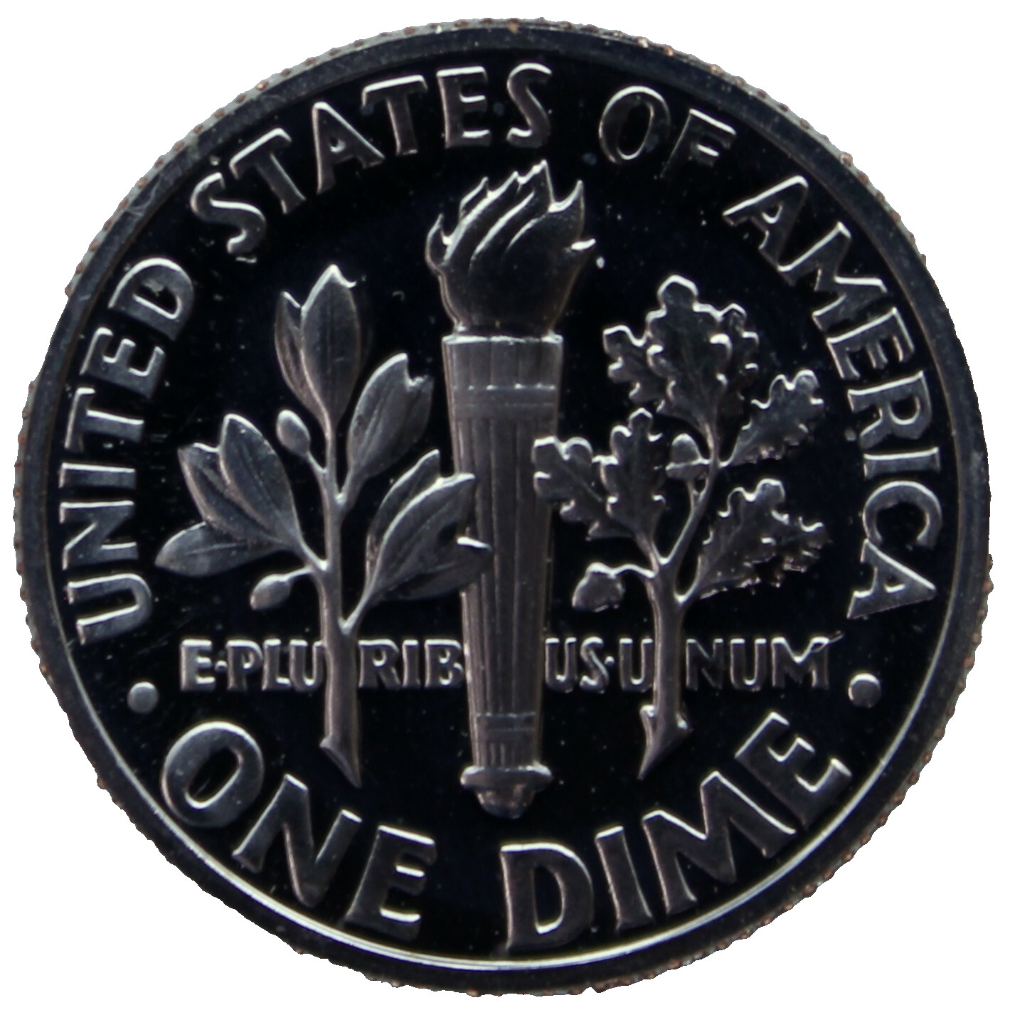 1987-S Proof Roosevelt Dime