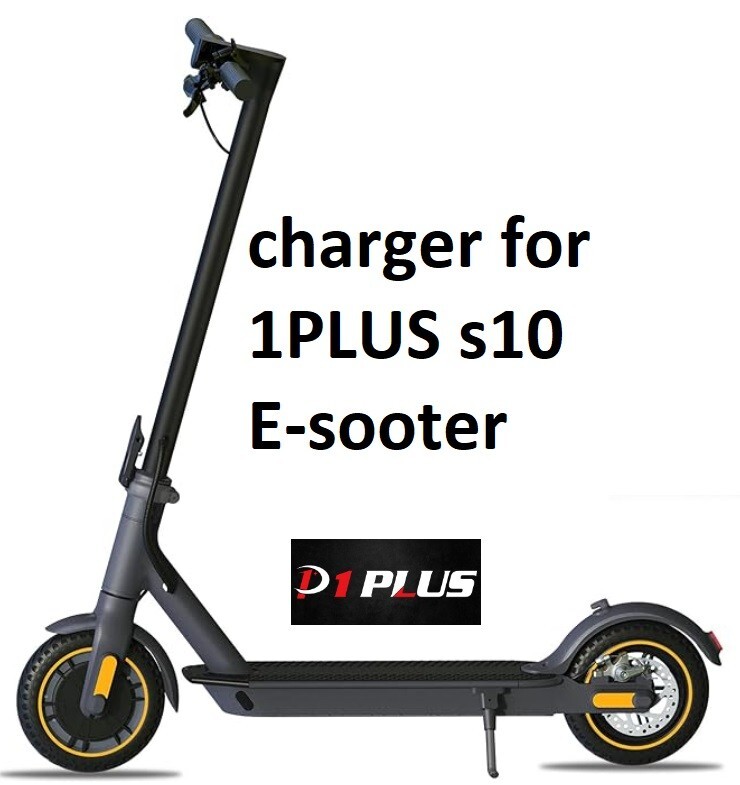 🔥power supply battery Charger for 500w 1PLUS s10  Electric  Scooter XMT