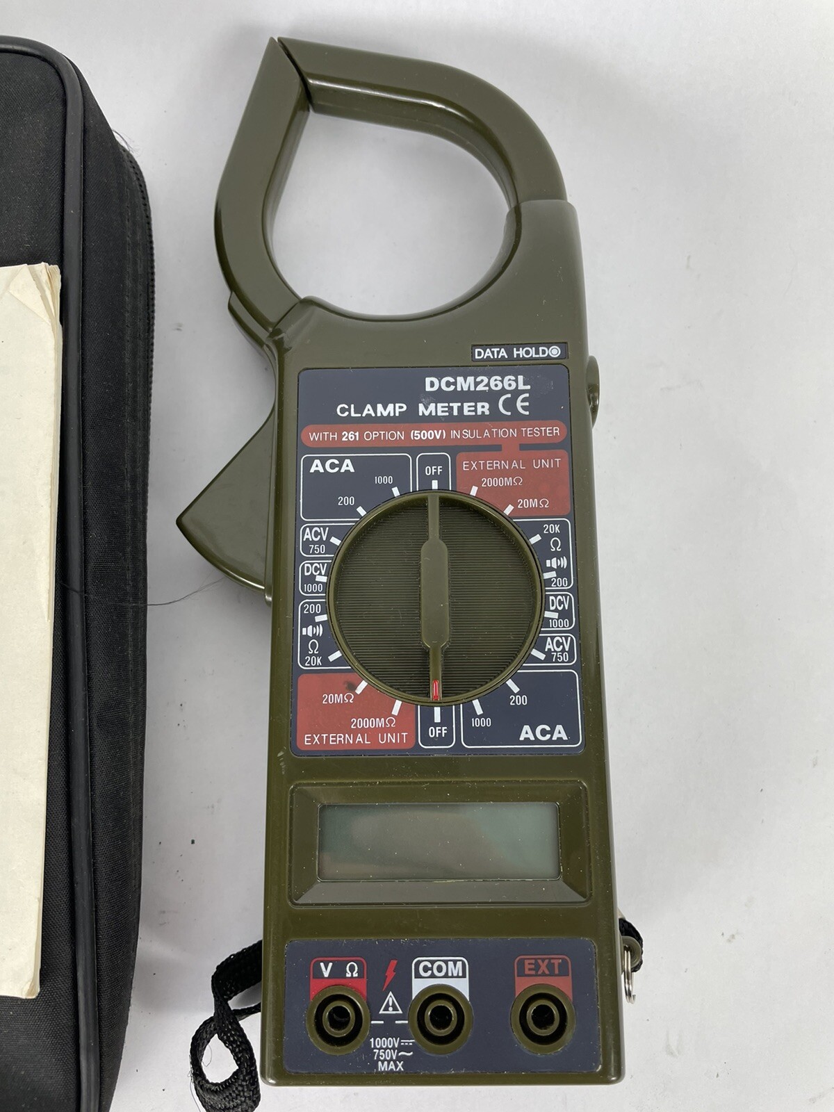 Velleman DCM266L ECONOMIC DIGITAL CLAMP METER