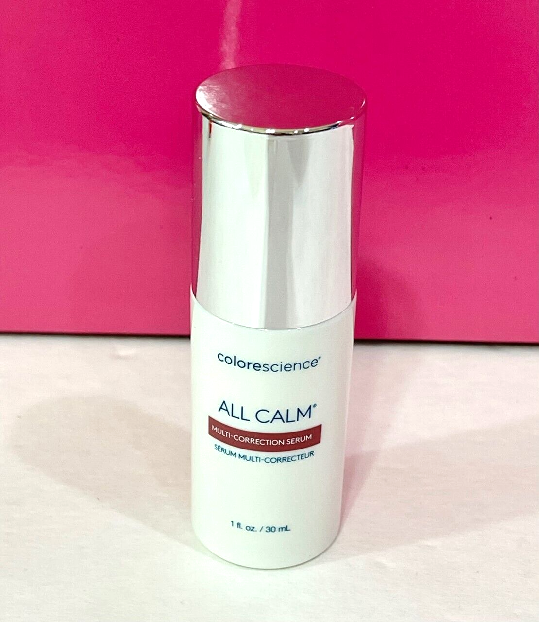 Colorescience ALL CALM Multi-Correction Serum Reduces Redness 1 oz./30 ml. New